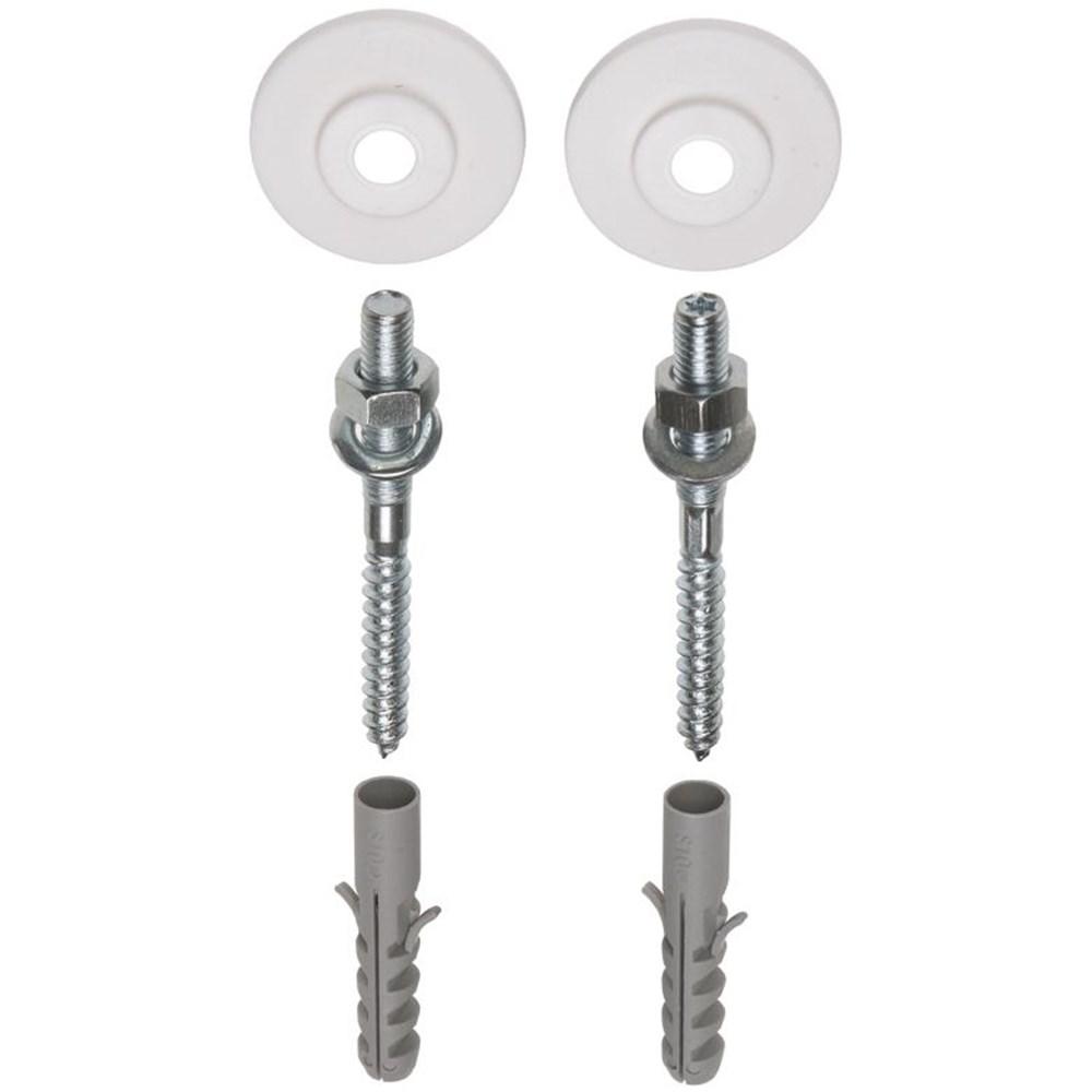 Wastafel-bevestiging voor wasfonteintje M8x80mm (2st)