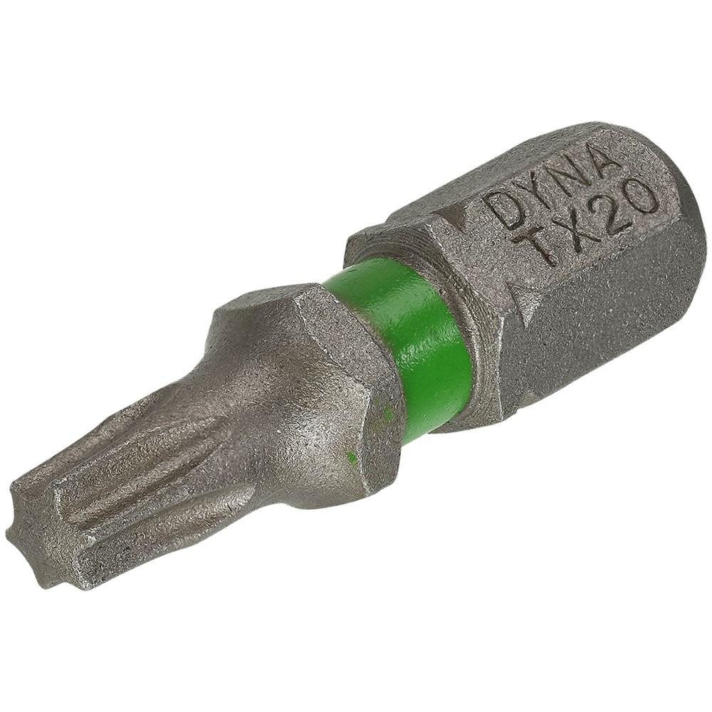 Dynaplus schroefbit 25mm Torx TX20 groen (10st) afbeelding