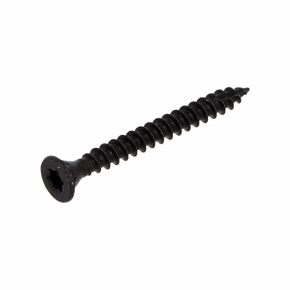 Spaanpl.schr. zwart pk tx20 3.5x25 blister 25 afbeelding