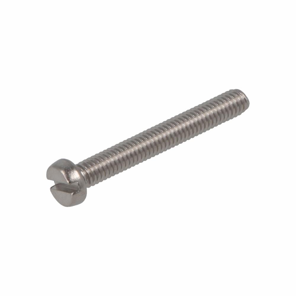 metaalschroef rvs ck m5 x 25 mm din 84 a2 afbeelding