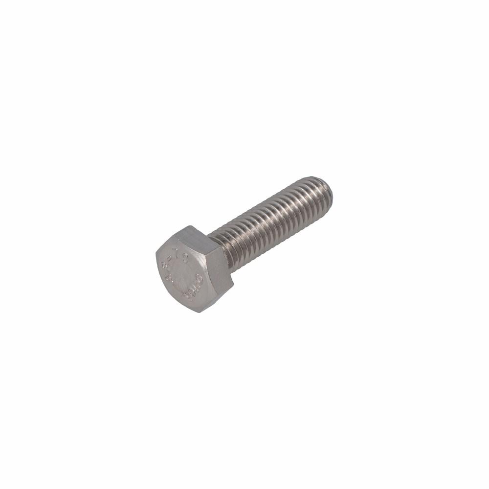 tapbout rvs (a2) m 6 x 12 mm din 933 a2 afbeelding