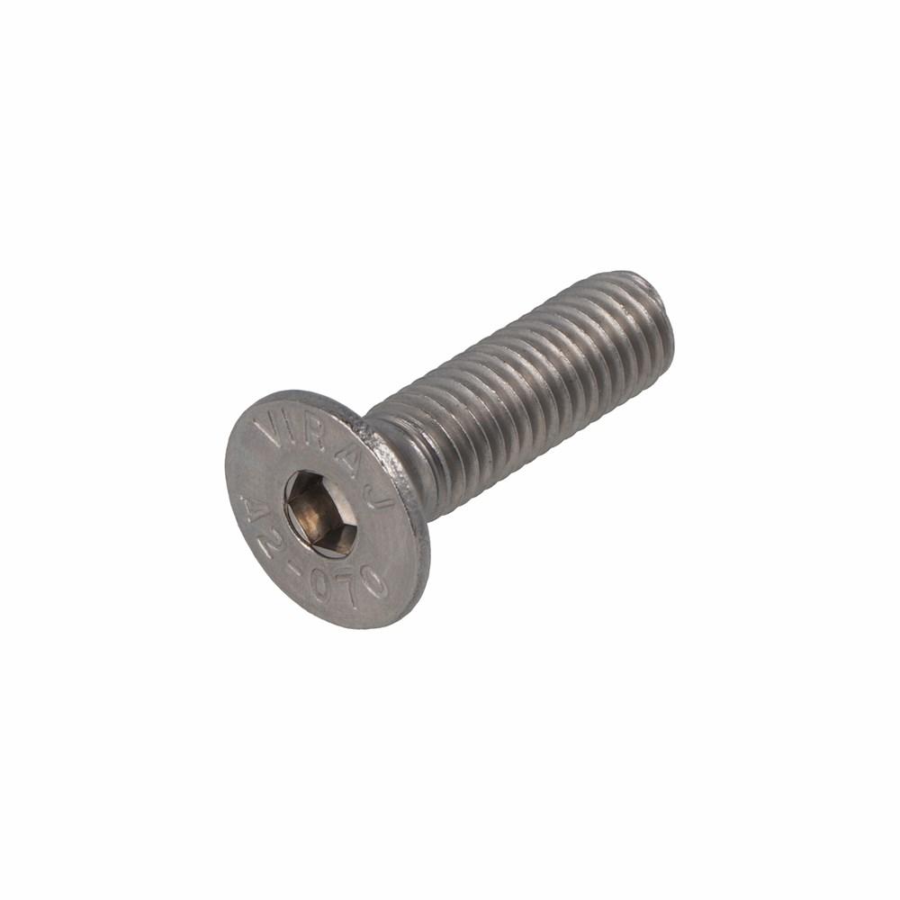 Inbusbout rvs A2 pk M6 x30mm DIN7991 afbeelding