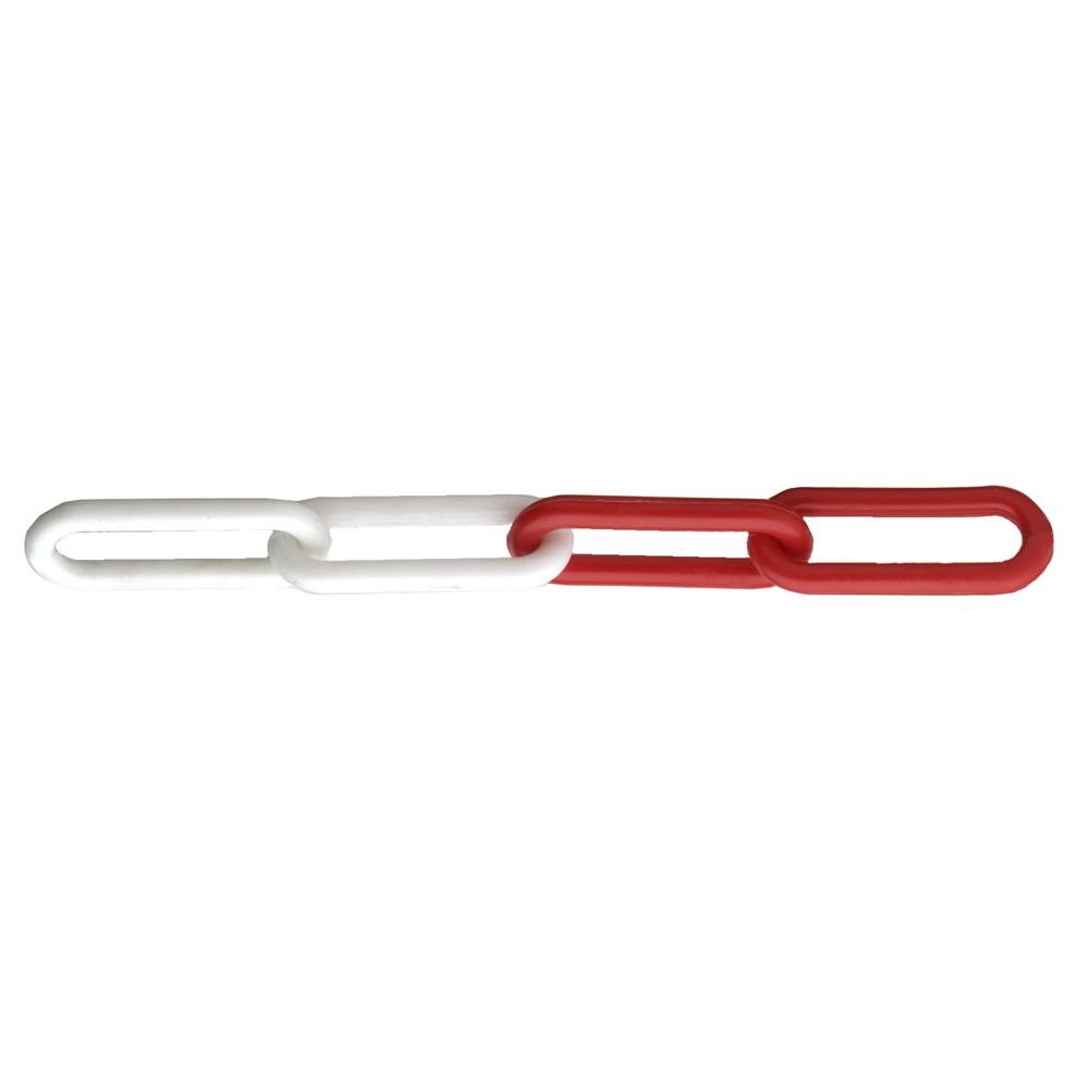 KETTING ROOD/WIT KST 8MM/25M afbeelding