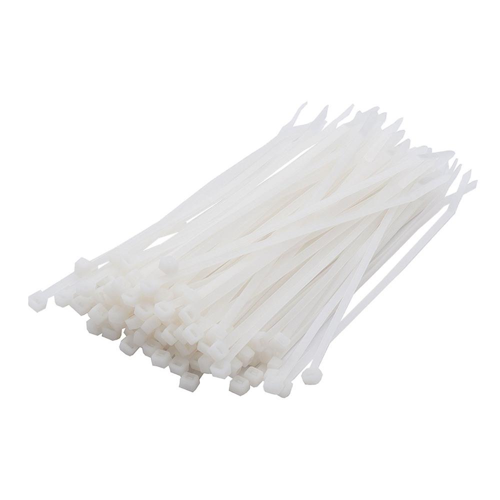 KABELBANDJE WIT 7.6X 200/100 afbeelding