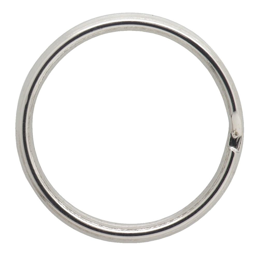 SLEUTELRING 25MM RVS-304/100 afbeelding