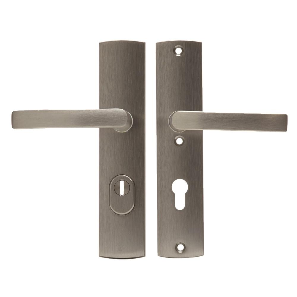 VH-beslag Curve Kr/Kr Blok PC72 Inox 38-54mm