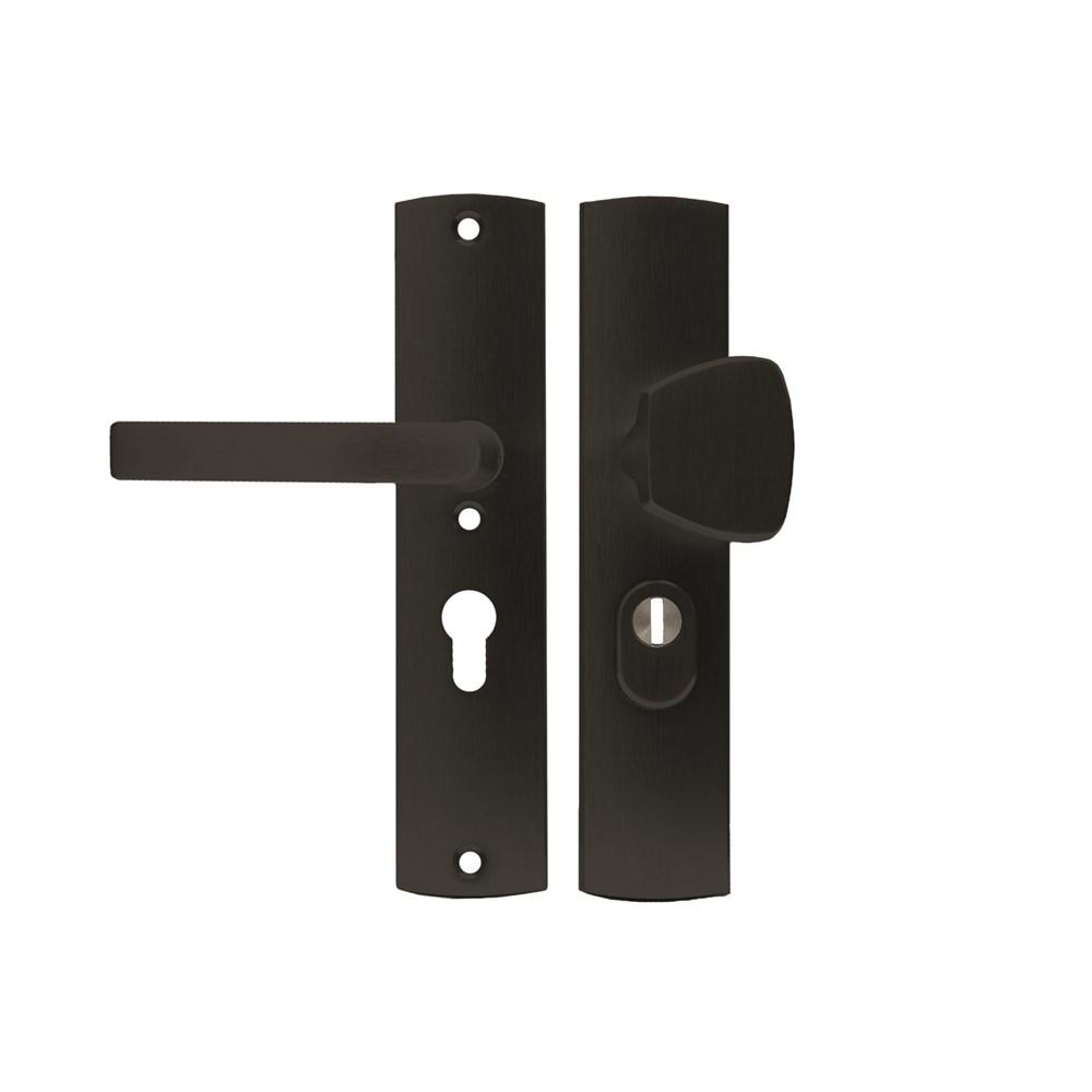 VH-beslag Curve Kr/Gr Blok PC55 Zwart 38-54mm