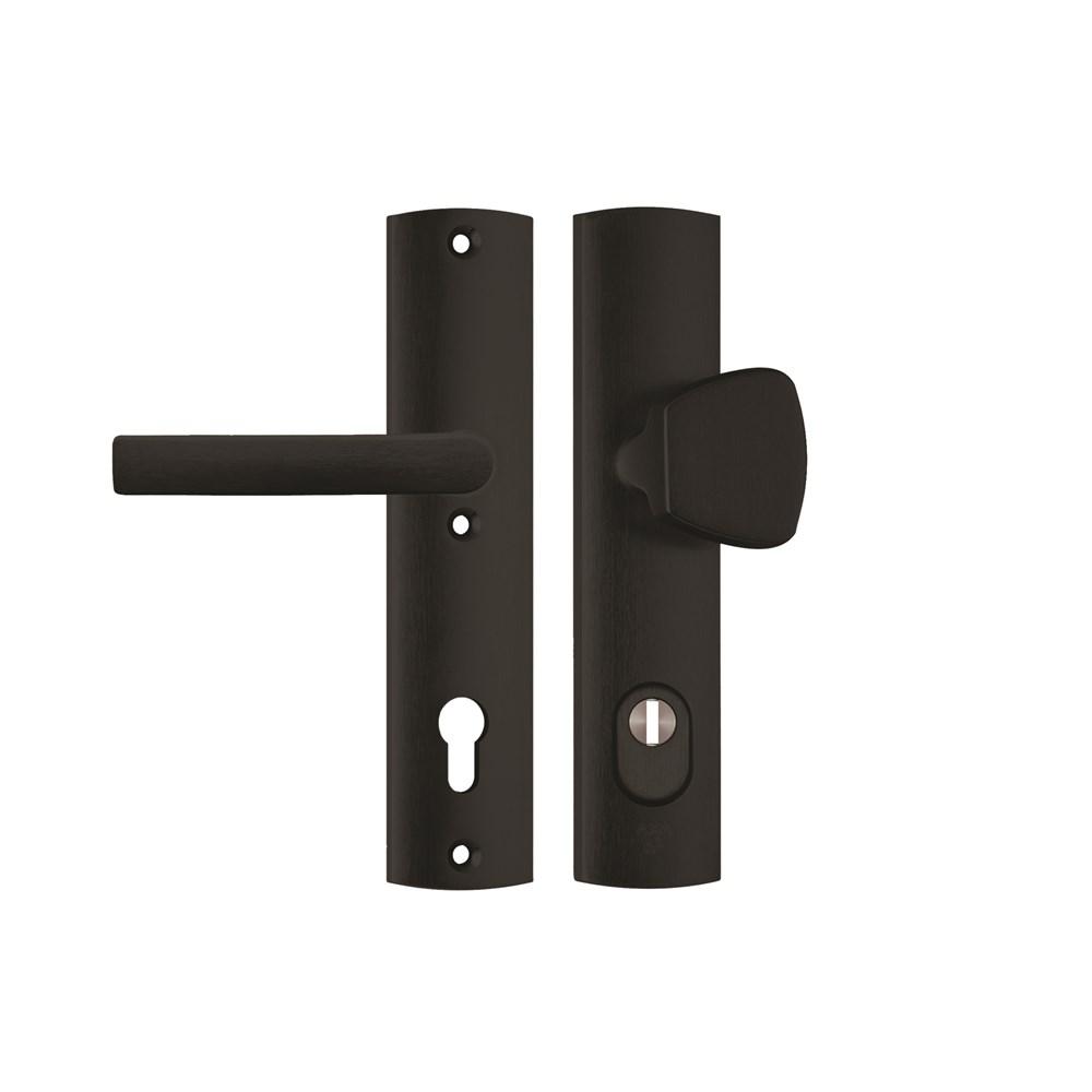 VH-beslag Curve Kr/Gr Blok PC92 Zwart 38-54mm