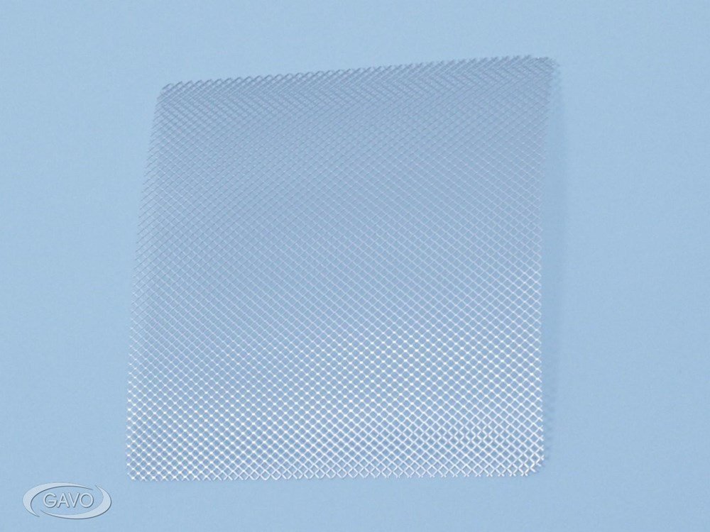 Vliegengaas aluminium Alu tbv schoepenrooster rond 1-R100