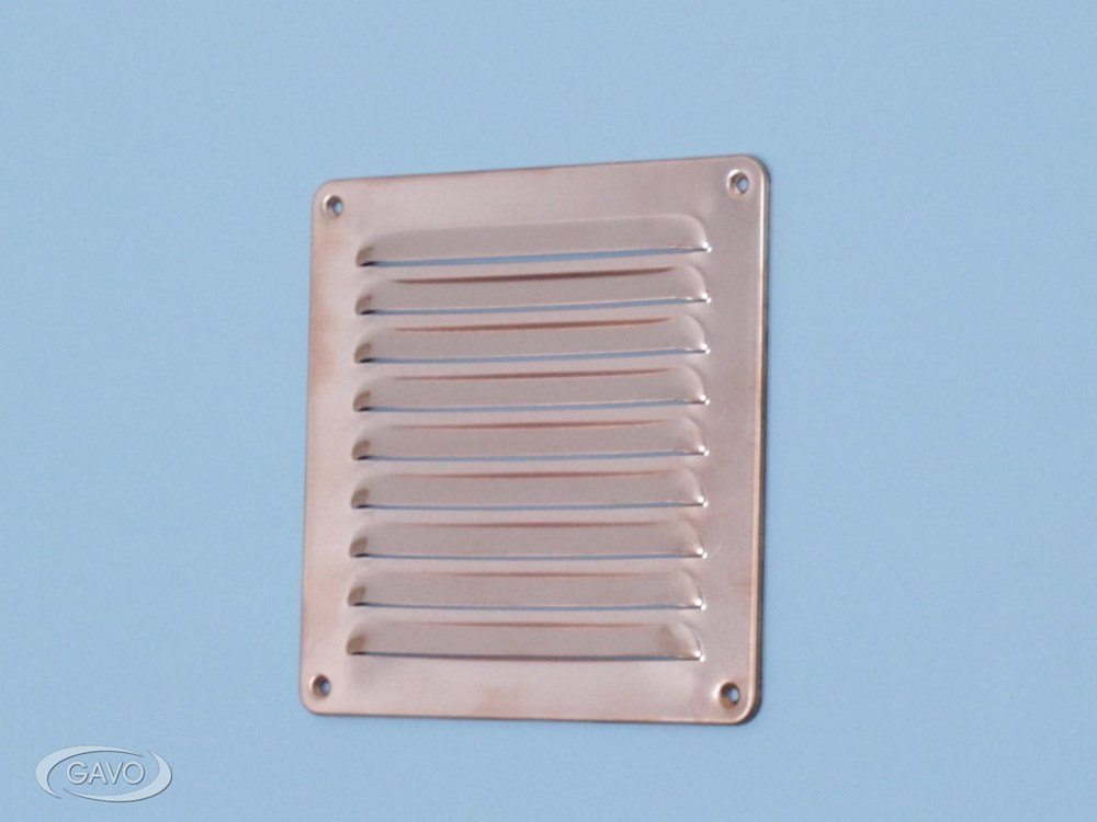 Schoepenrooster rood koper koper