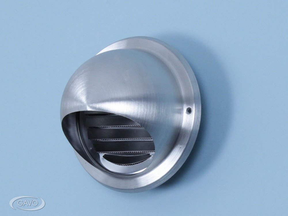 Bolrooster rond RVS 304 RVS buis 160 mm