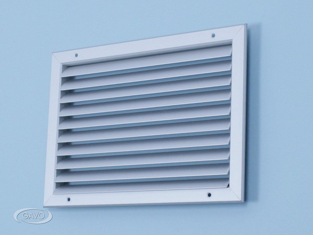 Toevoerrooster aluminium instelbaar geanodiseerd