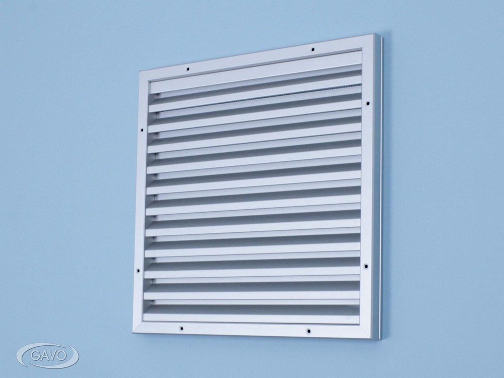 Lamellenrooster aluminium opbouw geanodiseerd