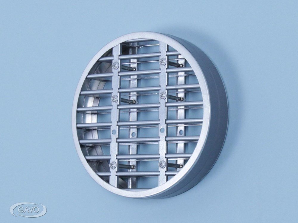 Rooster brandwerend high-performance rond stalen kader