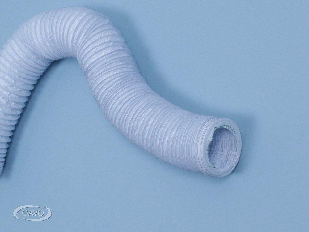 Slang kunststof flexibel wit