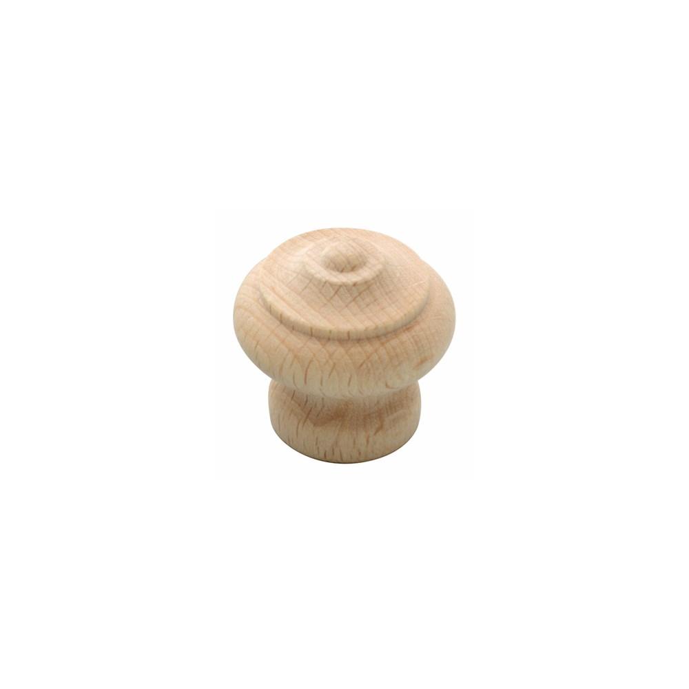 Knop 50mm beukenhout afbeelding