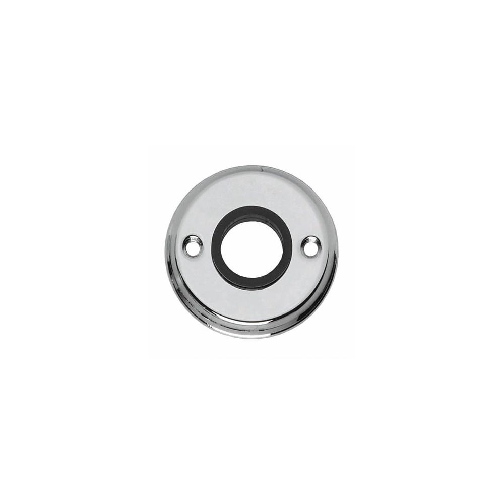 Rozetten ø50x5mm messing verchroomd afbeelding