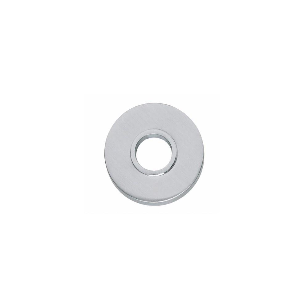 Rozetten messing verdekt ø50x8mm messing chroom mat afbeelding