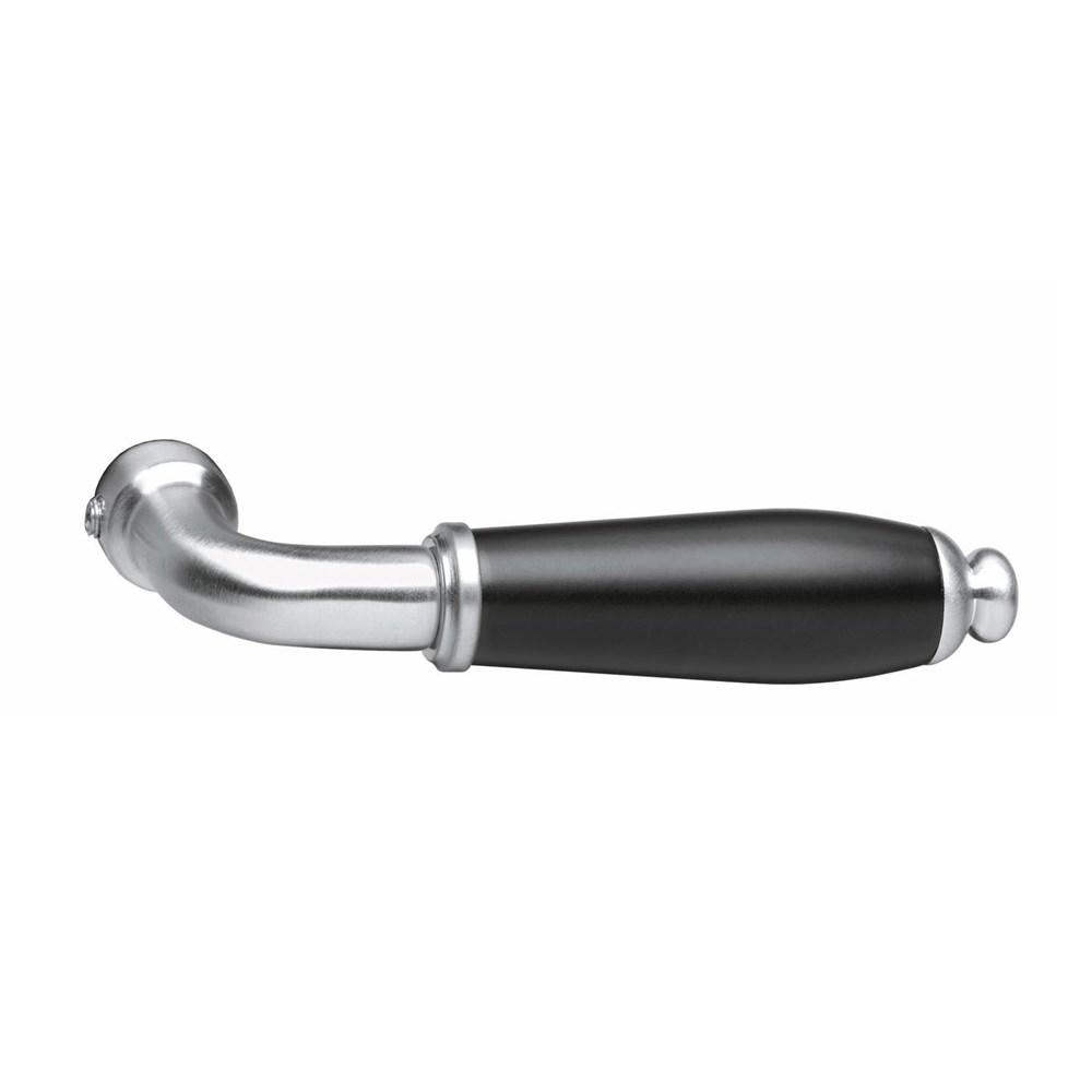 Deurkruk Courgette chroom mat/zwart afbeelding