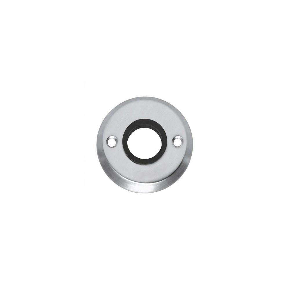 Rozetten ø50x5mm messing chroom mat afbeelding