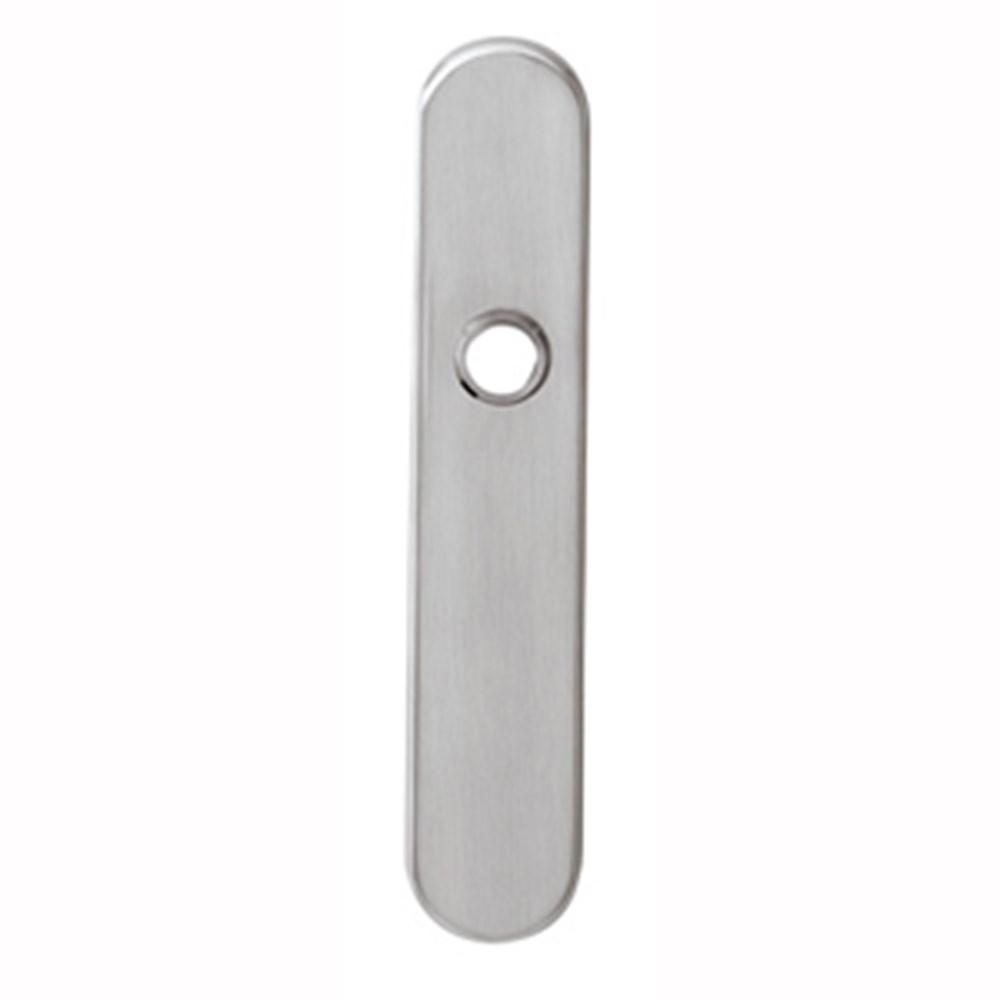 Schild verdekt 220x42mm profielcilindergat 72mm RVS afbeelding