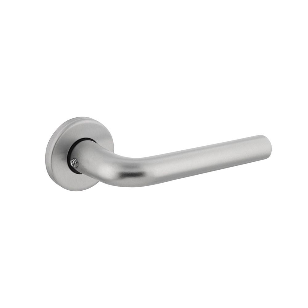 Deurkruk Derby op rozet ø50x7 mm + 7mm nokken aluminium F1 afbeelding