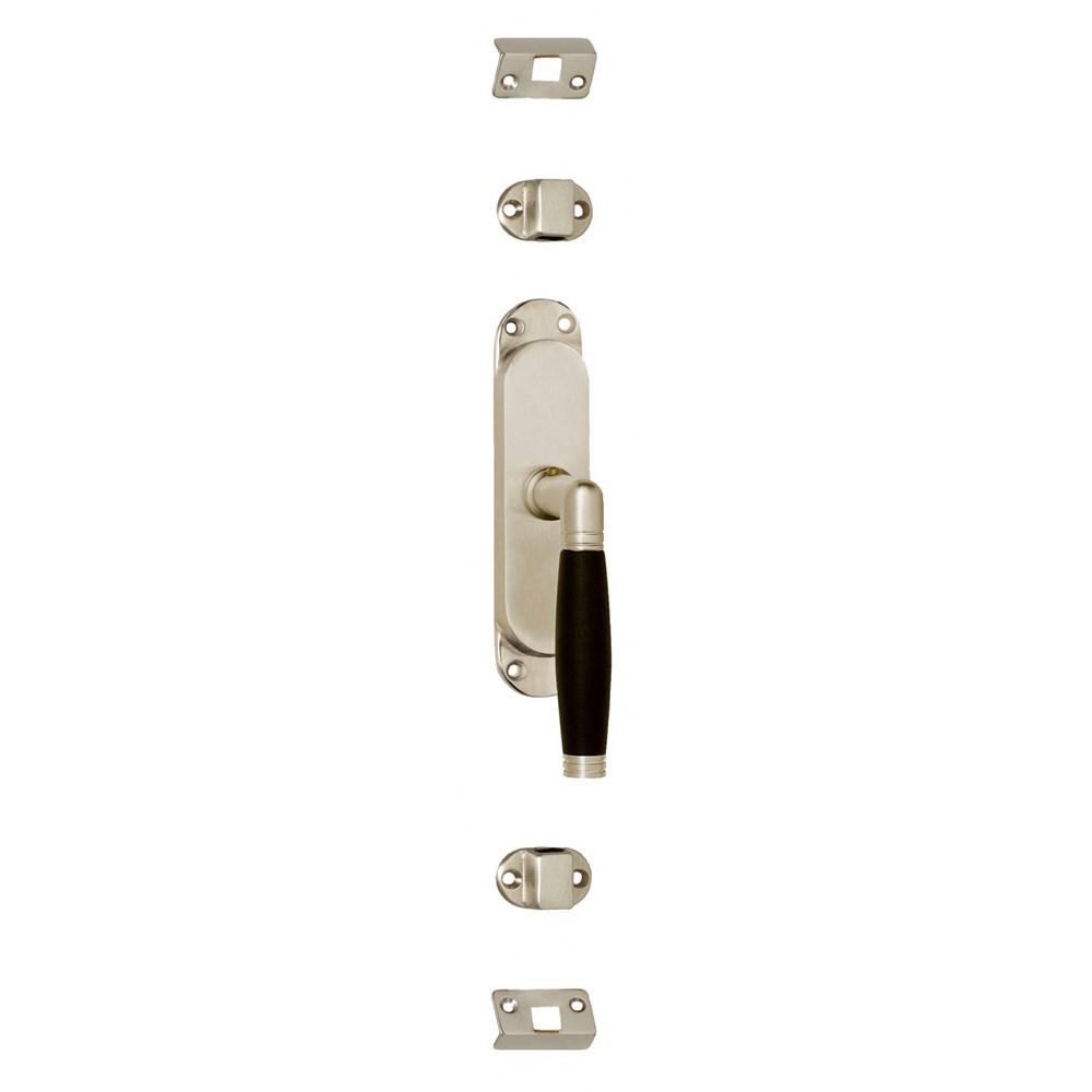 Kruk-espagnolet rechts Ton 222 nikkel mat/ebbenhout afbeelding