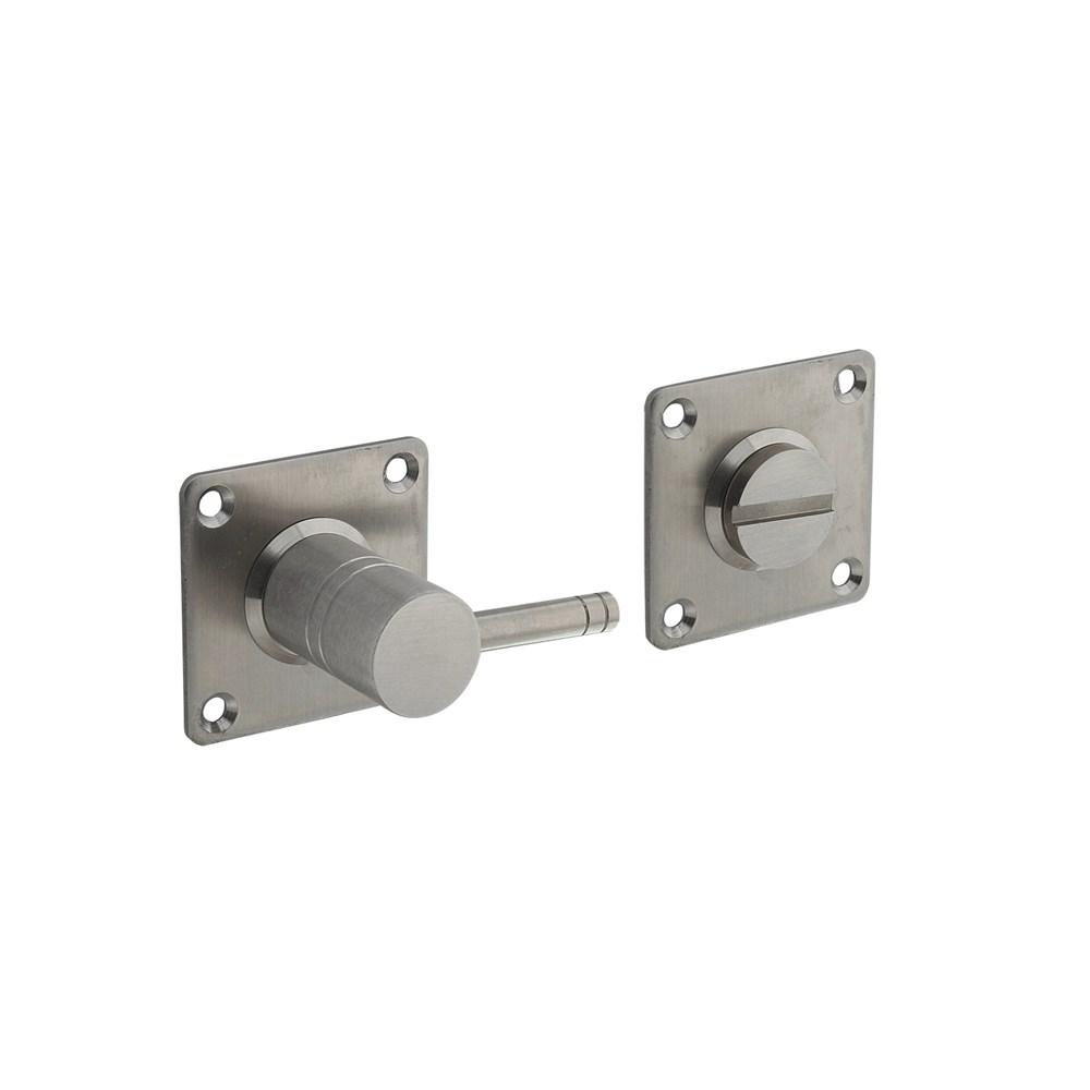 WC-sluiting 8mm vierkant 42x42x2mm rvs afbeelding