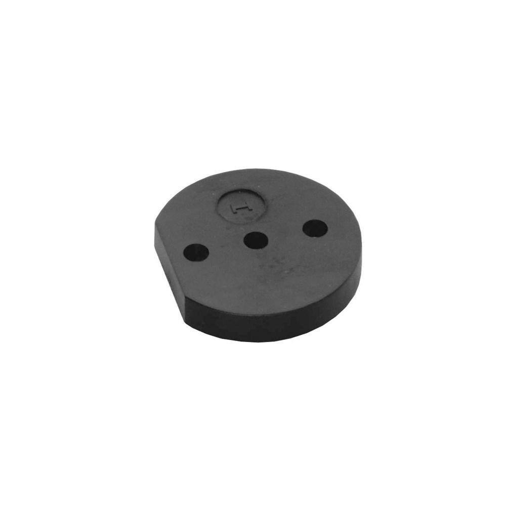 Unterlage Nyl.schwarz D.60mm H.10mm f.Art.3000 259 313 INTERSTEEL afbeelding