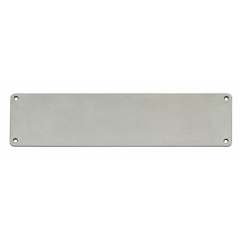 Deurplaat 80 mm x 475 mm rvs geborst. afbeelding