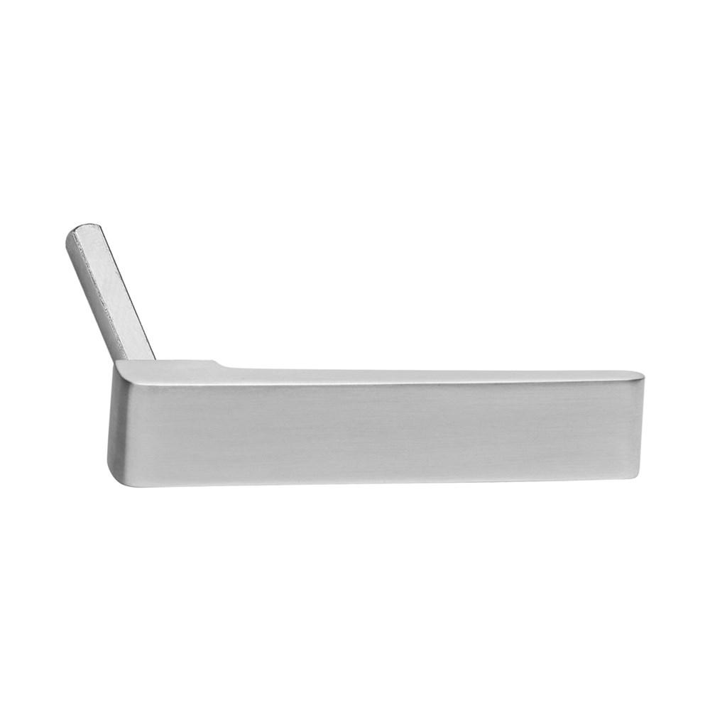 Stiftdeel L rolluik kruk plat met stift 90mm RVS afbeelding