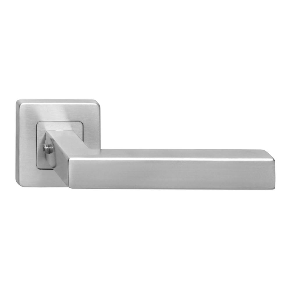 Gatdeel 1249 Vierkant op rozet vierkant dubbel geveerd RVS afbeelding