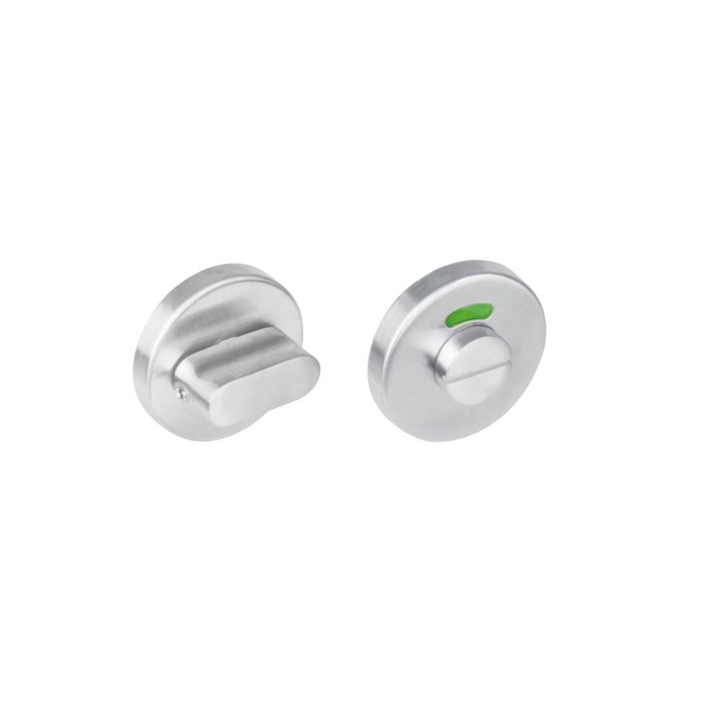 WC-sluiting 7mm staal verdekt met nokken ø53x8mm rvs afbeelding