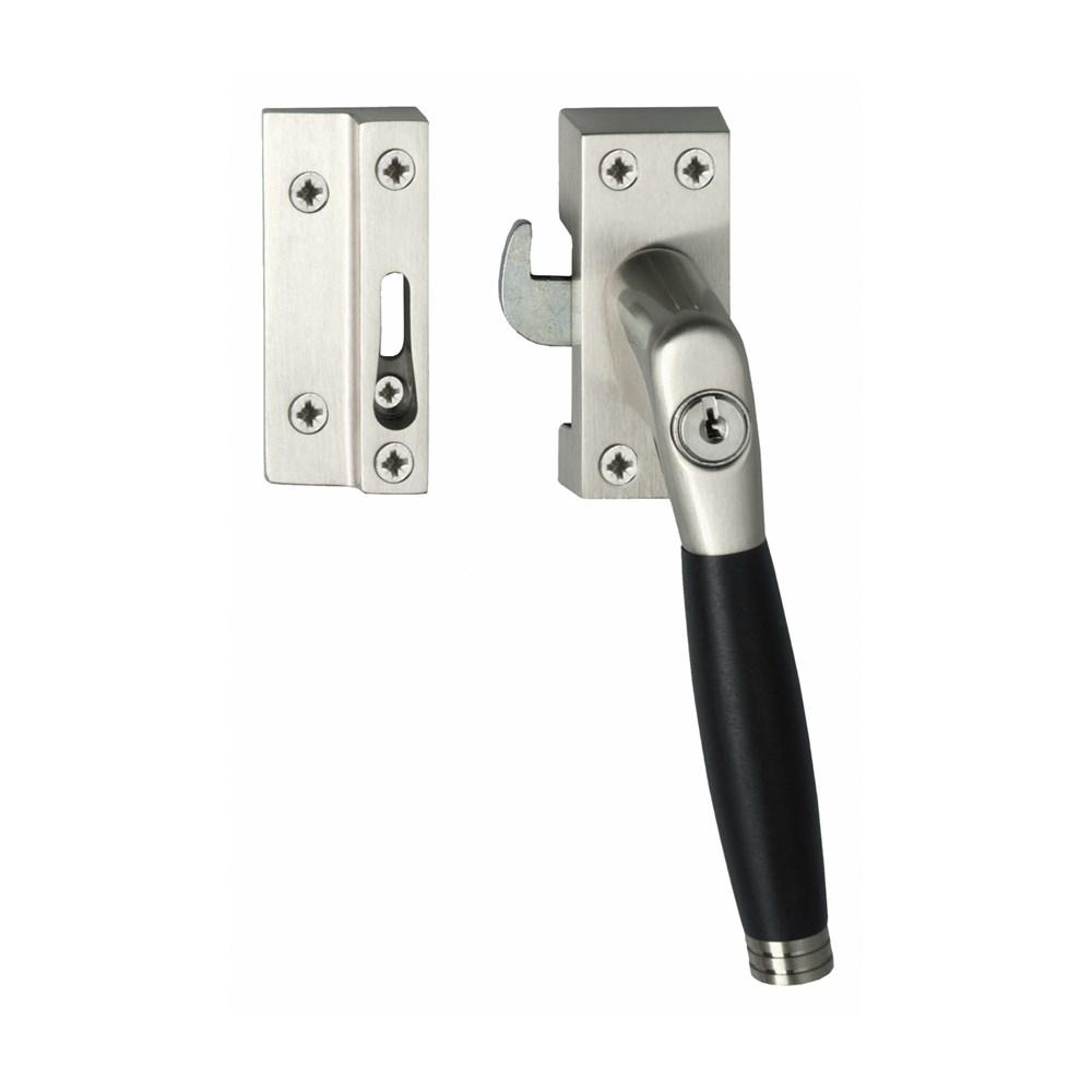Raamsl. Ton 222 afsl. rechts nikkel mat/ebben afbeelding