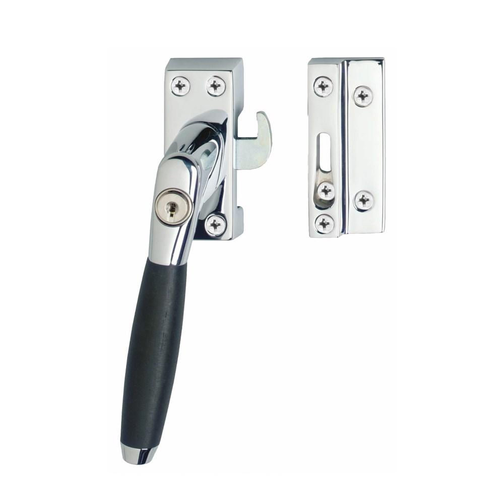 Raamsl. afsl. SKG* links Ton 400 chr./ebbenho afbeelding