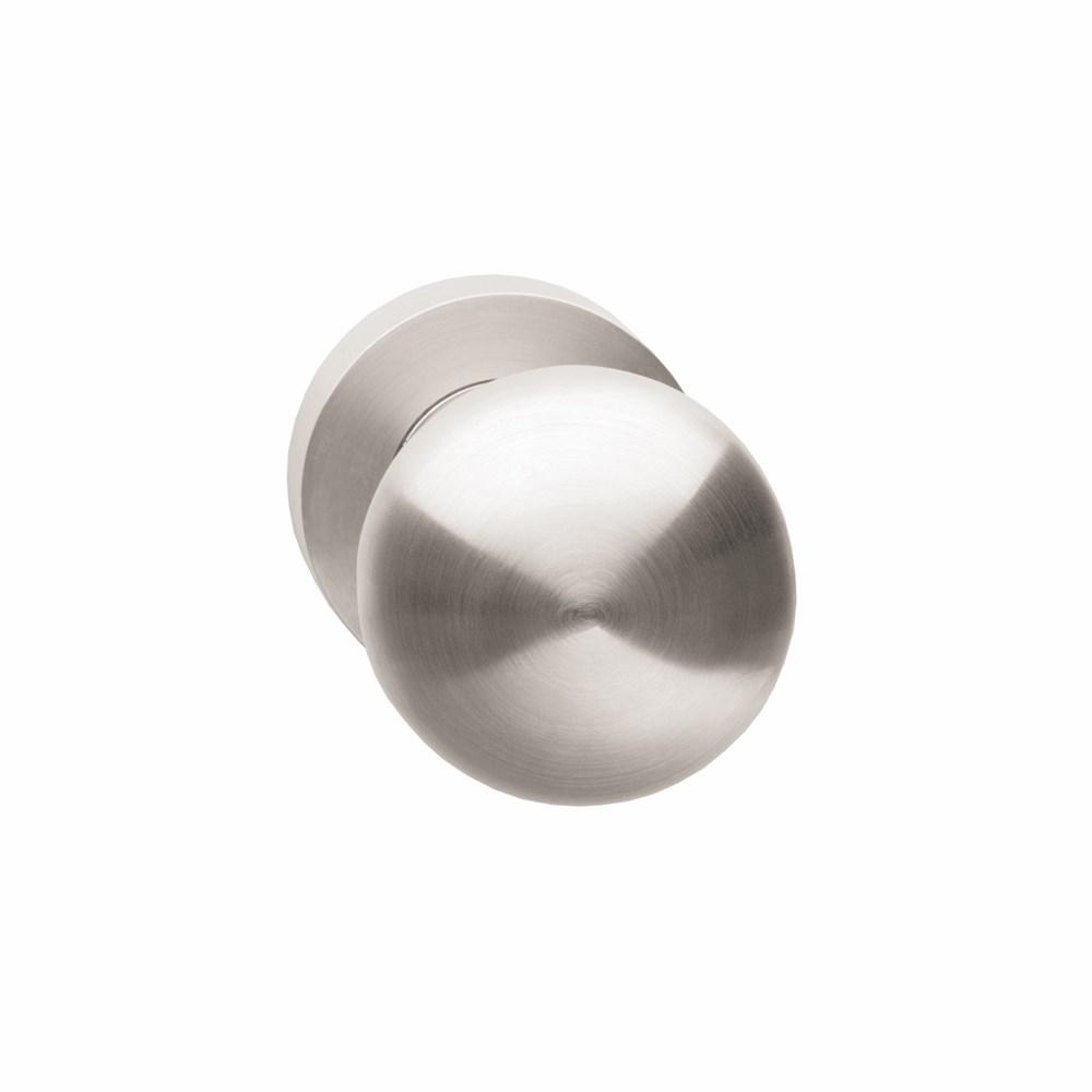 Knop rozet nikkel mat afbeelding