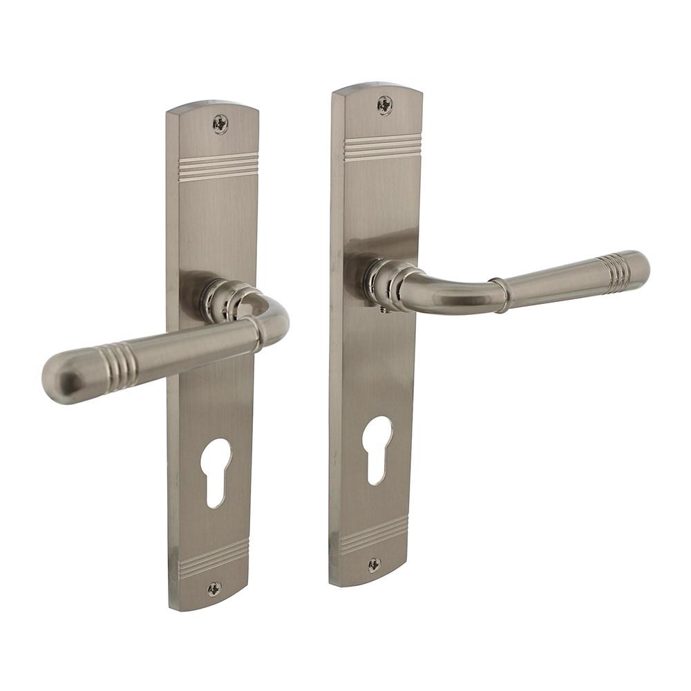 Deurkruk Emily schild PC 72 mm nikkel mat afbeelding