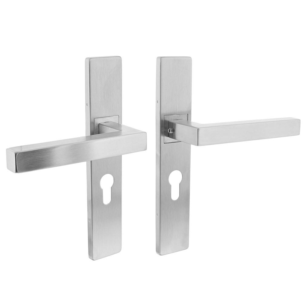 Deurkr.Vierkant op rechth. schild PC 55 mm rv afbeelding