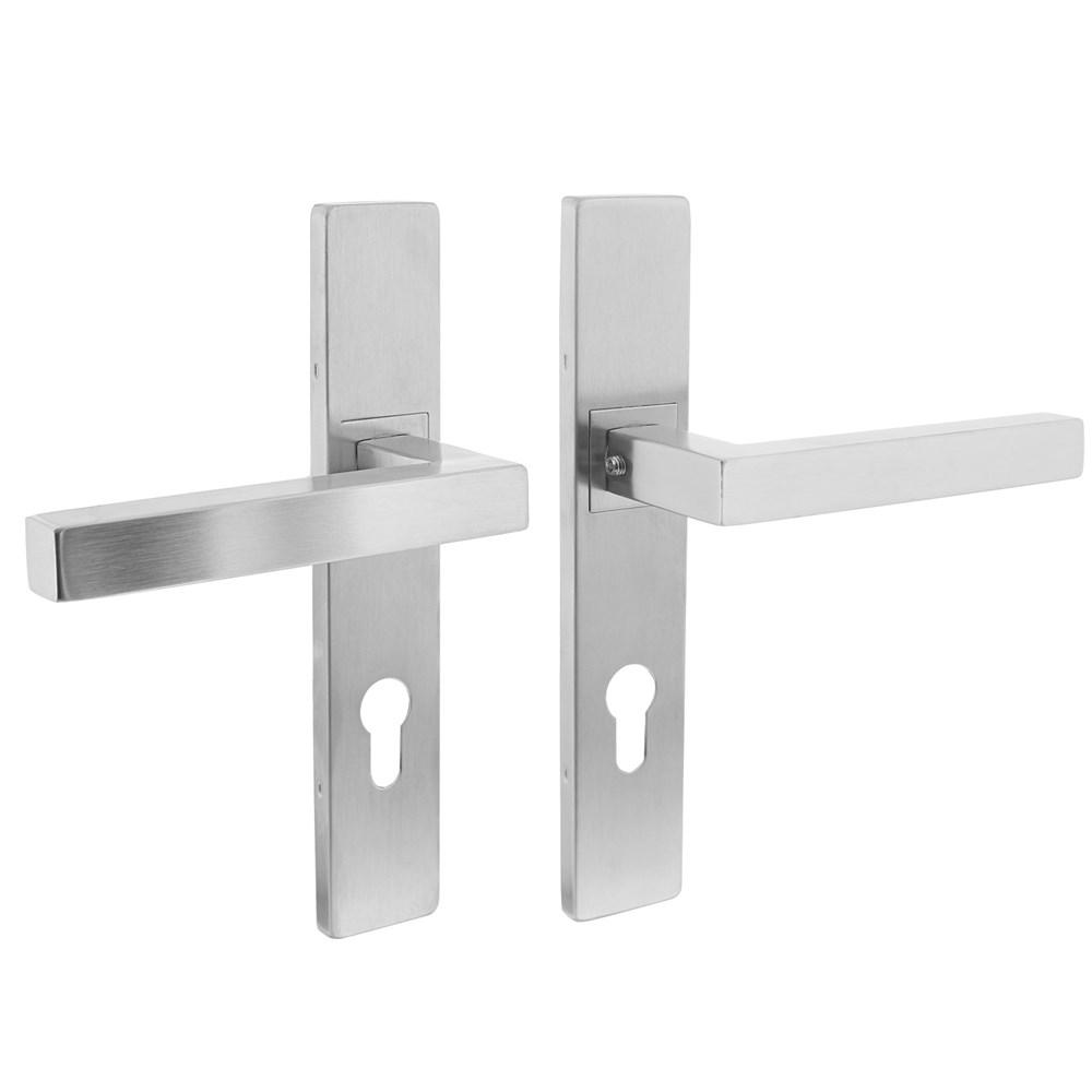 Deurkr.Vierkant op rechth. schild PC 72 mm rv afbeelding