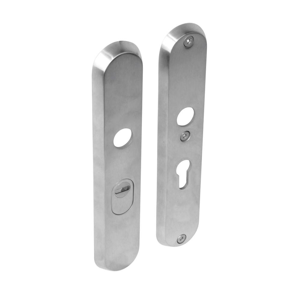 SKG3 NM-veiligheid-schilden doorgaand profielcilindergat 55mm met kerntrek beveiliging RVS afbeelding