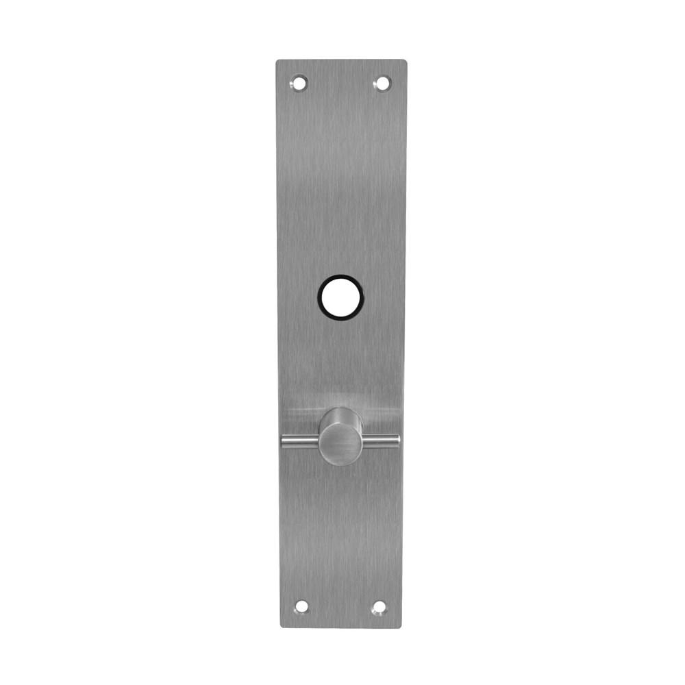 Schild renovatie rechthoekig 250 x 55mm x 2mm WC57/5mm RVS afbeelding