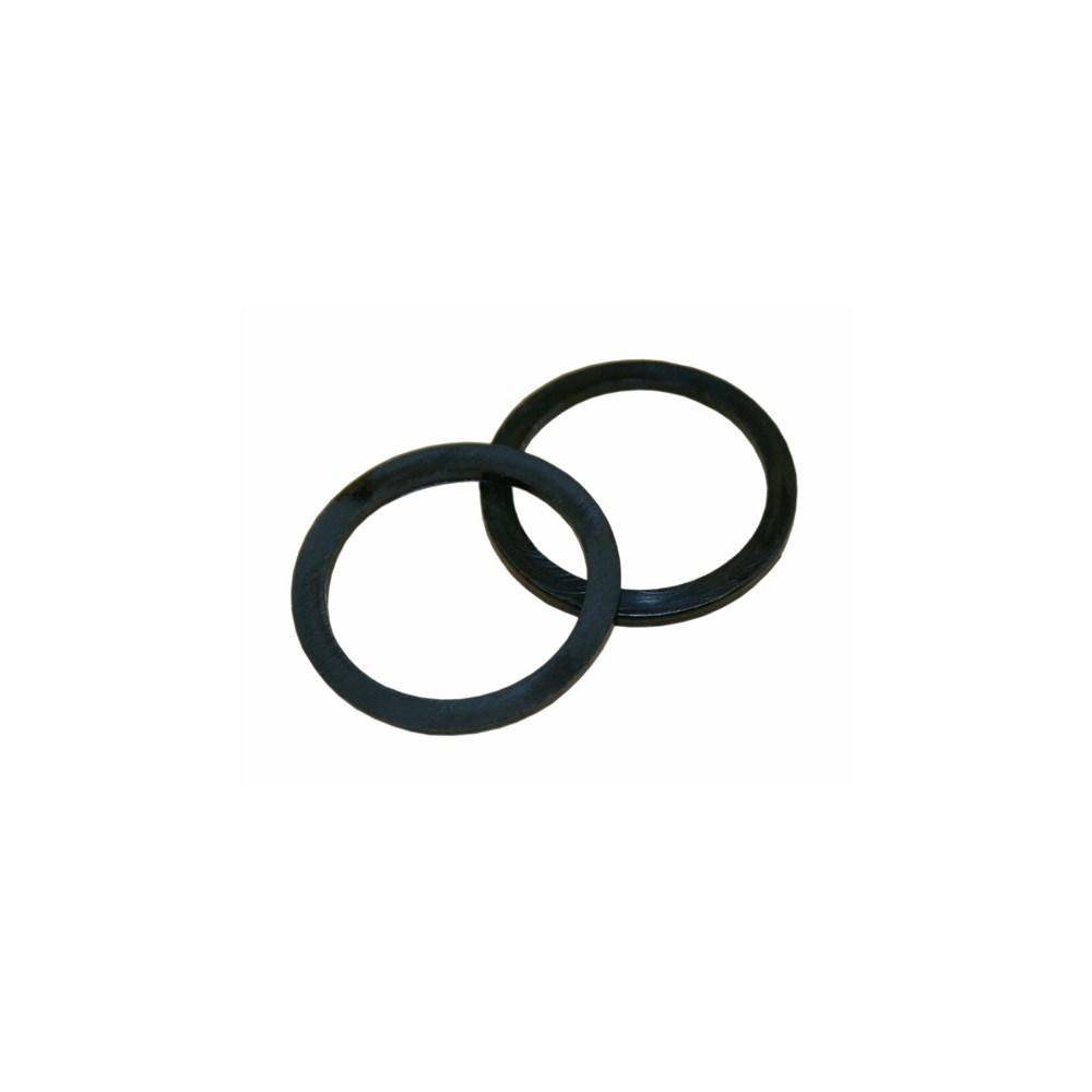 Nylon ring 16mm plat zwart afbeelding