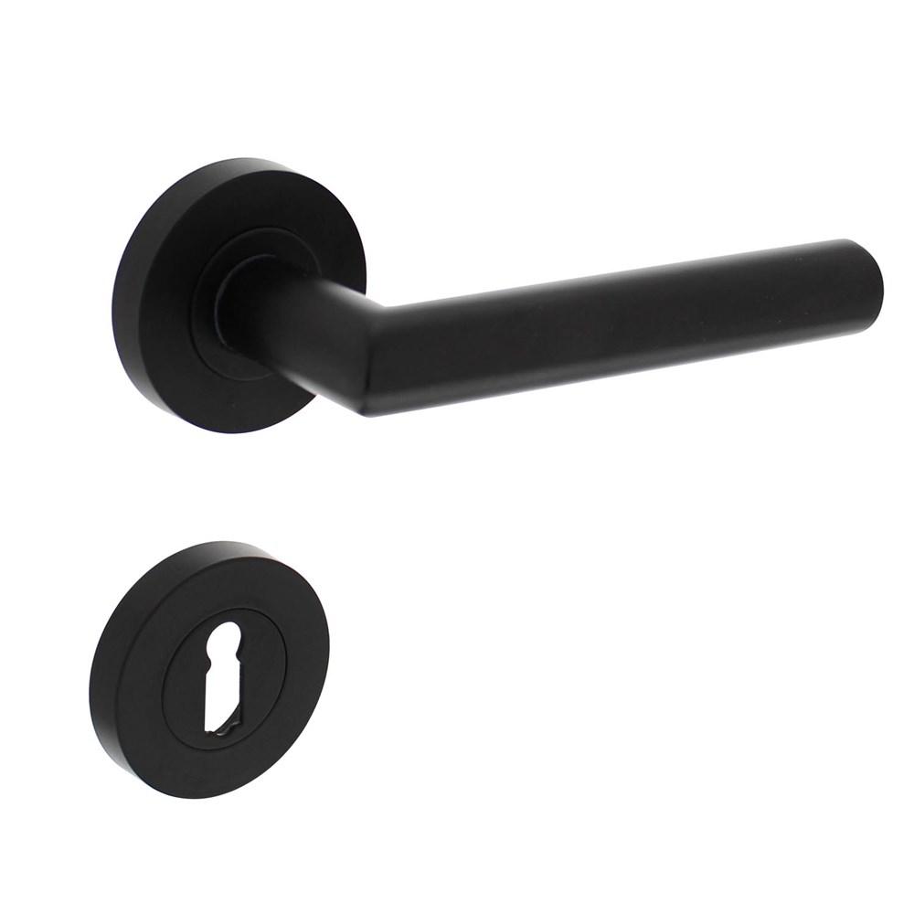 Rosettengrt.0023.169303 VA sw rd.OB DIN L/R D/D INTERSTEEL afbeelding