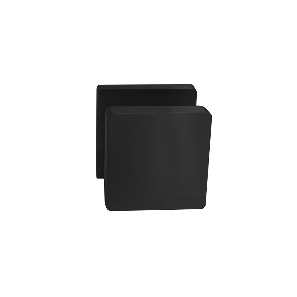 Knop vierkant vast op rozet 55x55x10mm met no afbeelding