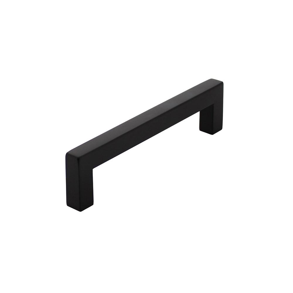 Meubelgreep vierkant 12x12x108mm boormaat 96mm zwart afbeelding