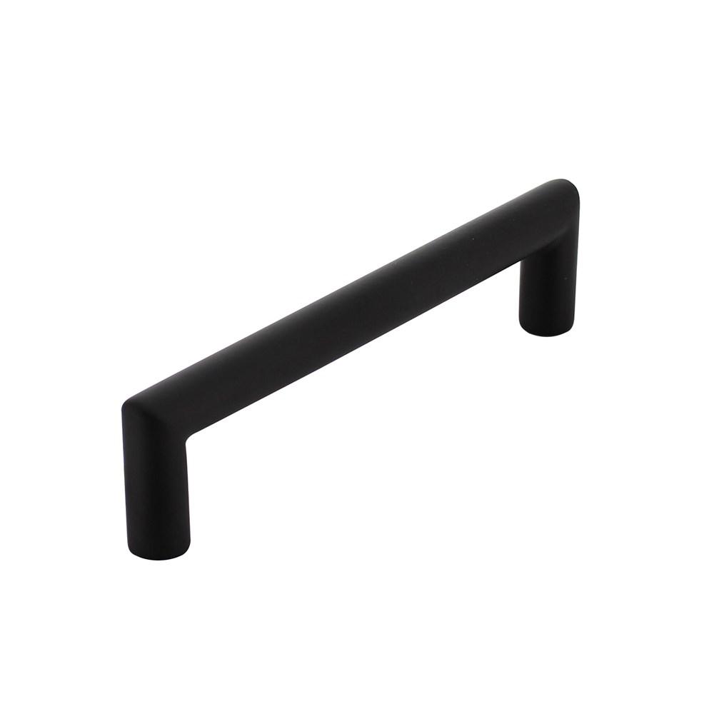 Meubelgreep hoek 90° ø13x141mm boormaat 128mm zwart afbeelding