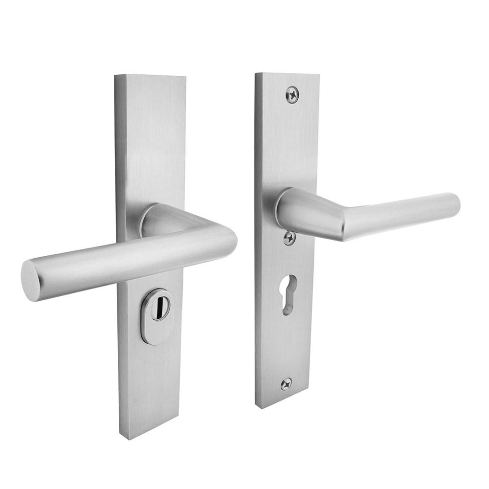 SKG3 Veiligheidsbeslag rechthoekig kruk/kruk geveerd PC55mm met UTB aluminium F1 afbeelding