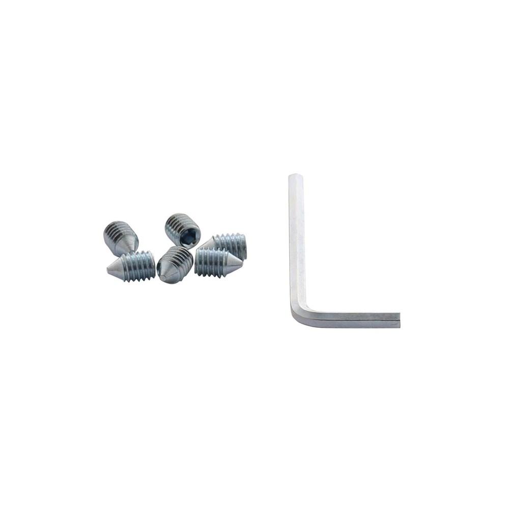 Accessoireset A: 6 inbusbout M6x9 conisch met inbussleutel afbeelding