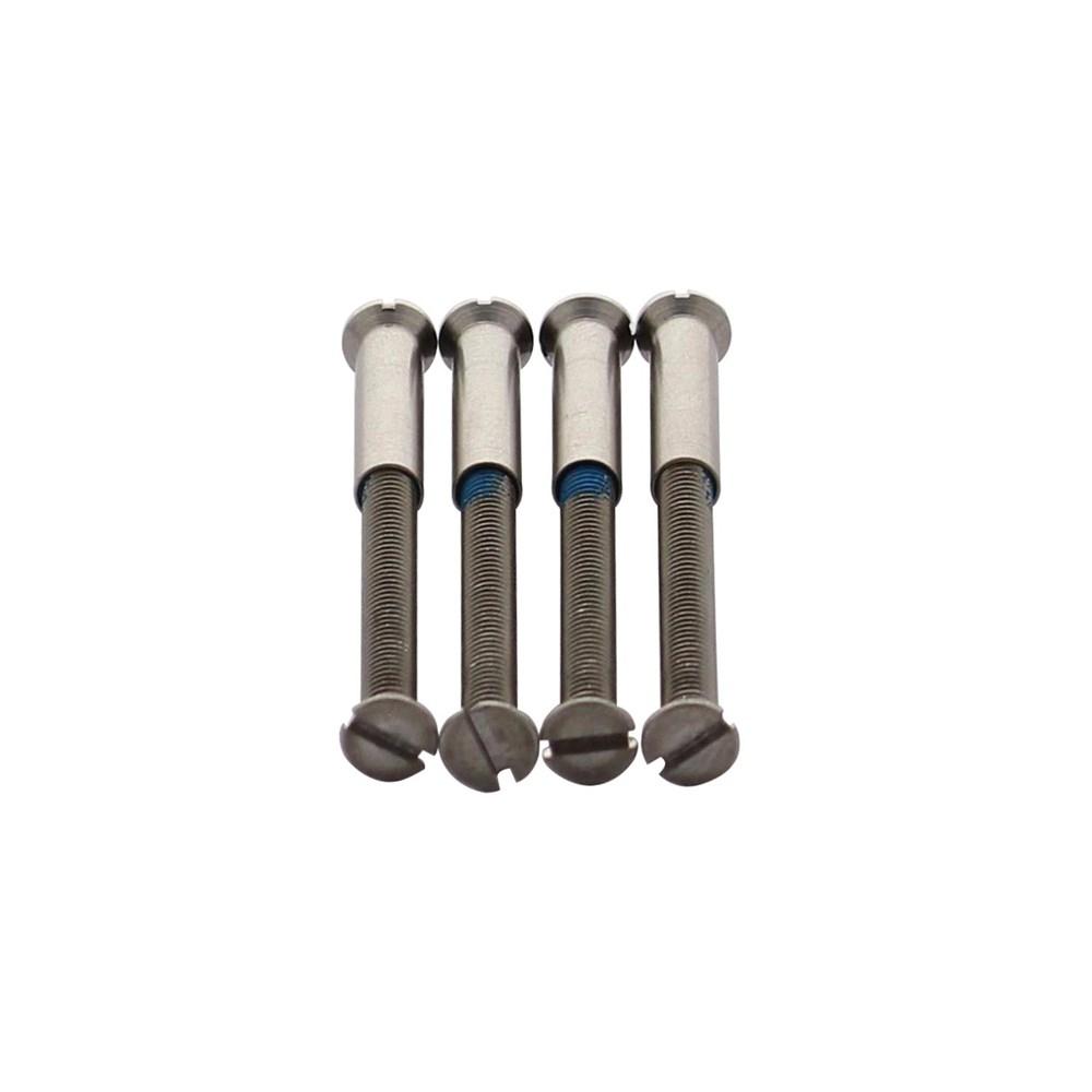 Accessoireset H: 4 patentboutjes M4x40mm met hulsjes M4 rvs afbeelding