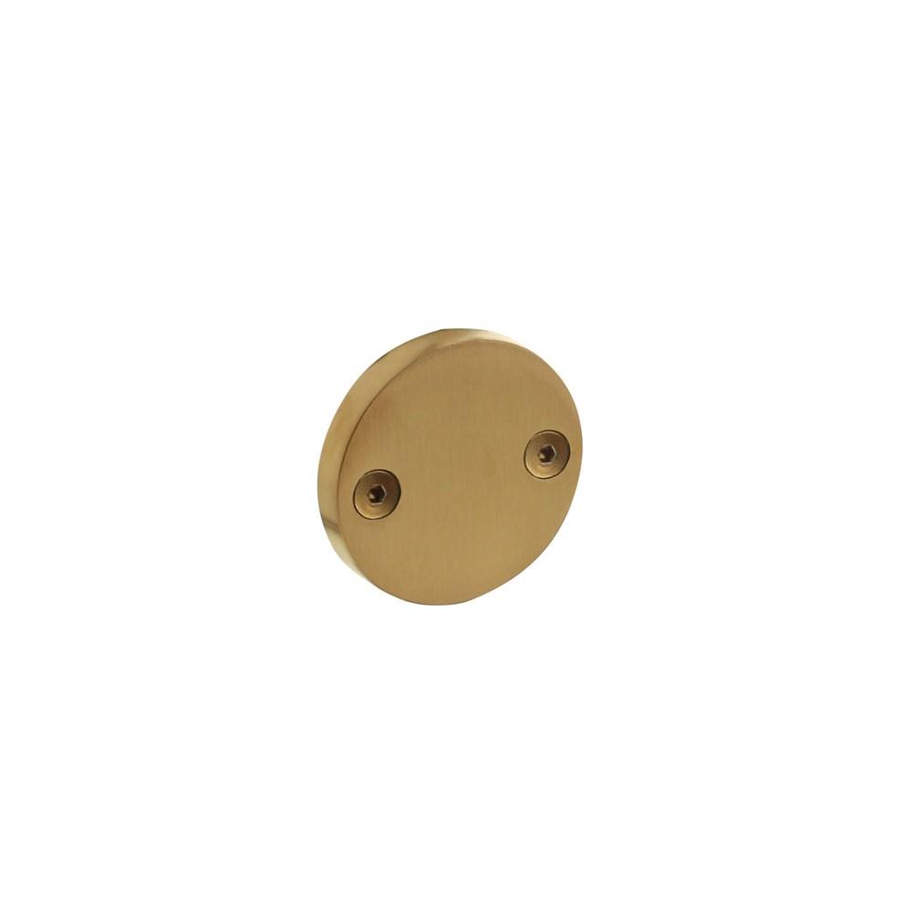 Afdekrozet ø55x8mm PVD messing mat afbeelding
